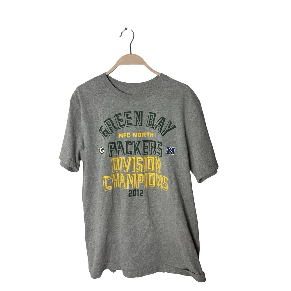 GREEN BAY PACKERS NIKE 2012 DIVISION CHAMPIONS‎ T-SHIRT - LARGE